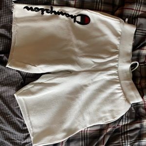 White champion shorts